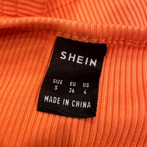 Shein orange top - Picture 3 of 3